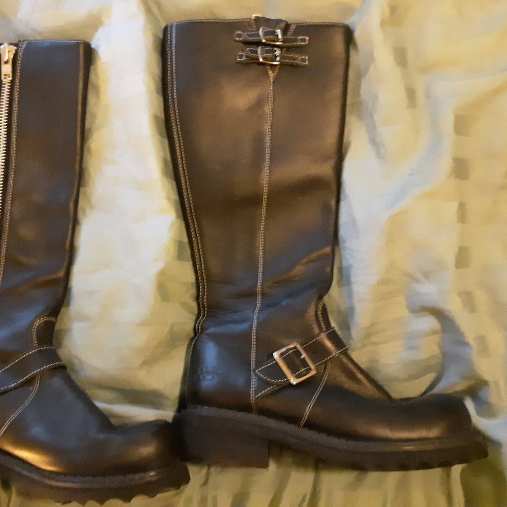 John Fluevog Black Boots
